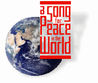 international 
non-profit anti-war initiative by the winners of the song contest 
A Song For Peace - SMT Rome (Marcella Foscarini): winners, songs, jury 
(Ennio Morricone, Nicola Piovani, Tran Quang Hai, Franco Fabbri, Philip Tagg & others)